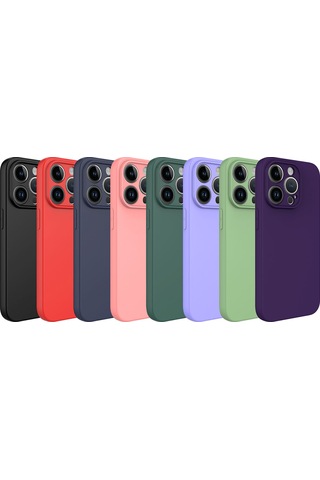 Apple Uyumlu iPhone 14 Pro Max Kılıf Zore Kamera Korumalı Mara Lansman Kapak Light Green