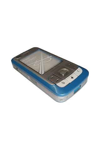 Nokia 6110n Full Kasa Kapak Tuş Takımı 6110n Uyumlu Mavi Renk Ort