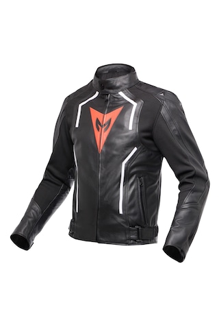 Combat Deri Korumalı Motosiklet Montu