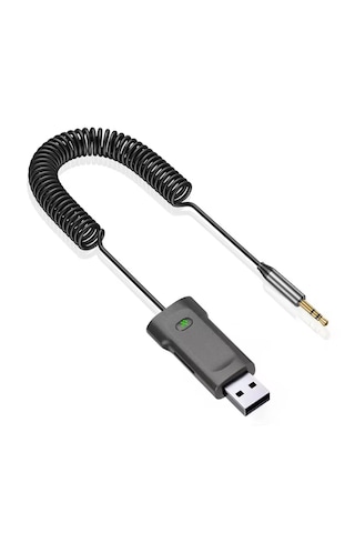 Universal Telefonlara Uyumlu Bluetooth Hafıza Kartı Destekli Usb Aux Araç Kiti Müzik Dinleme Konuşma