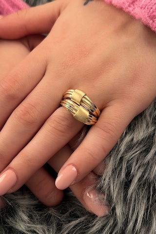 Fiyonk Kuyumculuk 14 Ayar Altın Lumina Yüzük 001