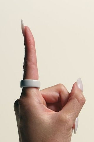 Oura Beyaz Ring 4 Akıllı Sağlık Ve Aktivite Yüzüğü Beden 8 Akıllı Yüzükler