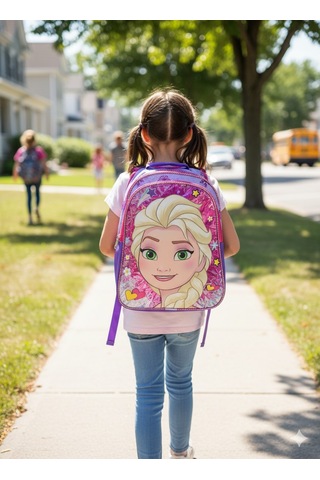 Newbag Kız Elssa Okul ve Folyolu Beslenme Çantası Yeni Sezon