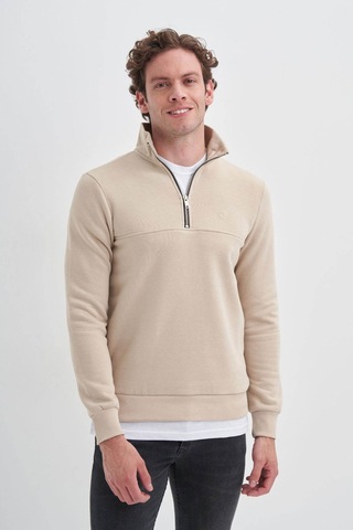 Cazador Erkek Sweatshirt Bej 5618 25ke90000092 E90021 Bej