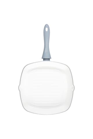 Madame Coco Nano Seramik Izgara Tava - Beyaz/antrasit - 28 Cm Çok Renkli