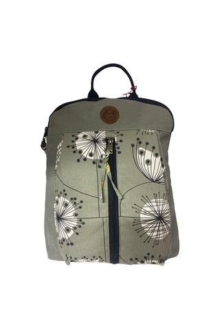 Vintage Kanvas Renkli Otantik Günlük Gezi Seyahat Sırt Çantası Lucas Bag 30 Cm X 37 Cm Gri