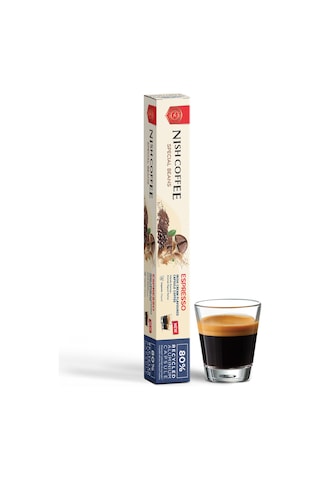 Nish Coffee Irish Krema Aromalı Kapsül Kahve - 10 Adet Kapsül Kahve