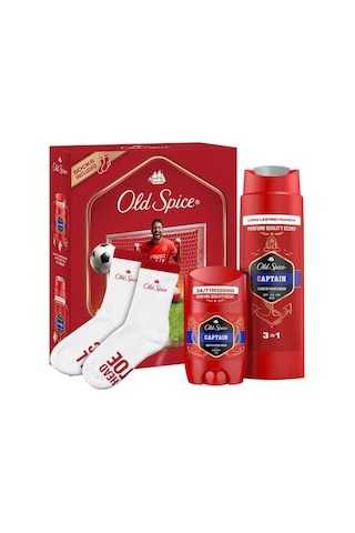 Old Spice Captain Footballer Set Deo Stick 50 Ml+duş Jeli 250 Ml+çorap