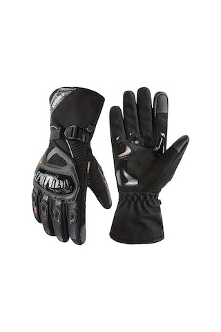 Shineyee Suomy Kışlık Motosiklet Eldiveni - Su Geçirmez, Sıcak Tutan, Uzun Kollu Wp-02 Siyah Xxl