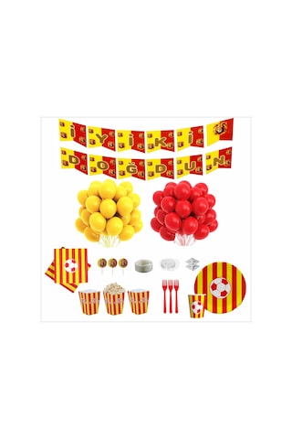 Galatasaray 16 Kişilik Doğum Günü Seti