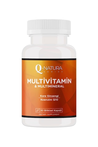 Q Natura Series Multivitamin & Multimineral 30 Kapsül