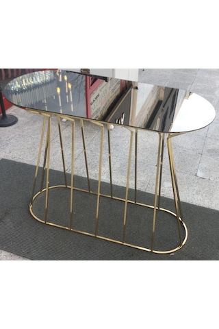 Dresuar Cadde Model Metal Gold Renk Kaplama Temper Cam Ayna Kutuda Sevk El Yapım Gold