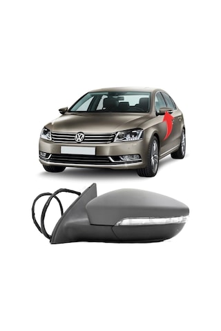 Passat B7 2010-2015 Sol Ayna Katlanır Çevre Aydınlat 9 Pin 3aa857507a