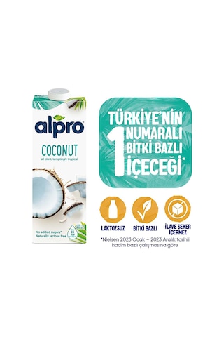 Alpro Hindistan Cevizi Sütü 1 L