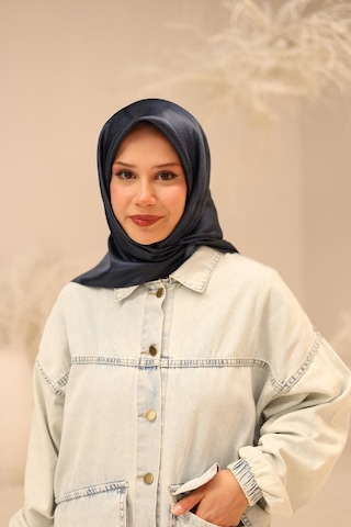 Silk Home Shiny Eşarp Lacivert Lacivert