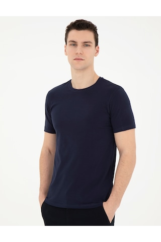 Pierre Cardin Erkek Lacivertvert Tişört Basic 50280751-Vr033 Lacivert