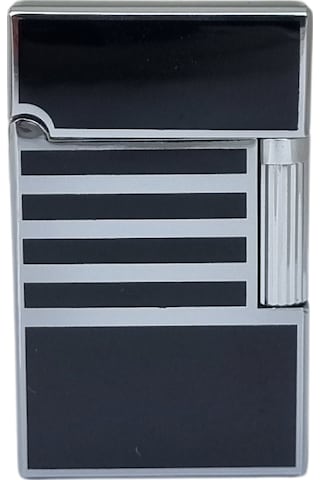Vindiesel Soft Flame Siyah-gümüş Desenli Çakmak - Tr7694
