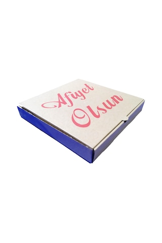 Pizza Kutusu 26x26x4cm 50 Adet