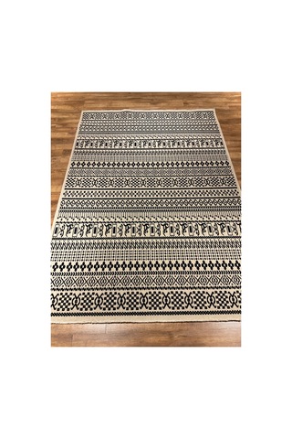 Hattuşa Ht-05 Beyaz Halı Çok Renkli