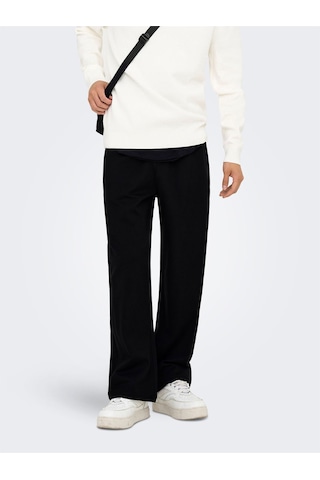Only & Sons Onsjakes 0339 Loose Str Pant Frml Noos Erkek Siyah Pantolon - 22034234 Siyah