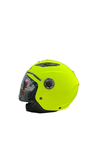 Free-M FR-205 Çocuk Yarım Kask Sarı