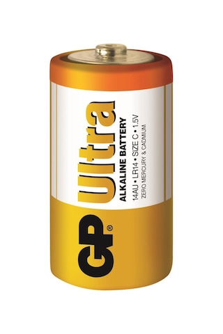 Gp Lr14 Orta Boy Ultra Alkalin Pil 2'li Paket Gp14au U2 C Boy