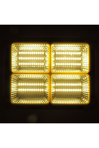 Güneş Enerjili İkaz Lambalı Portatif Led Projektör 100 Watt