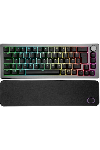 Cooler Master CK721 RGB Red Switch Kablosuz İngilizce %65 Mekanik Oyuncu Klavyesi