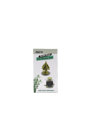 Standlı Ağaç Model 2pcs Ahşap Bambu Katlanır Nihale Yapraklı Çiçek Modeli Çap: 20cm Çok Renkli