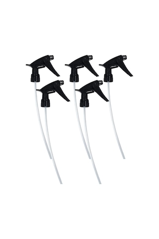 Fısfıs Sprey Başlığı - Siyah Fısfıs Triger Sprey Başlık 5 Adet