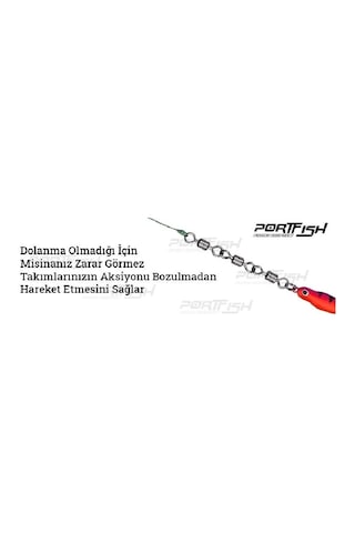 Portfish Bl-1019 Zincir Fırdöndü 3 Lü No:12 - Standart