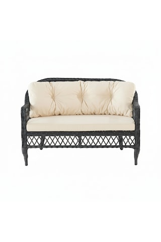 Beypazarı 2+1+1+sehpa 60 90 Baklon Bahçe Mutfak Takımı Açık Krem