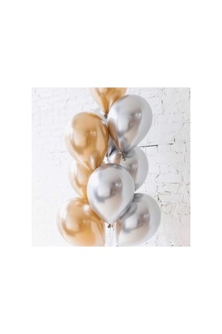 Beysüs Gümüş Yıldız Balon Seti Standart