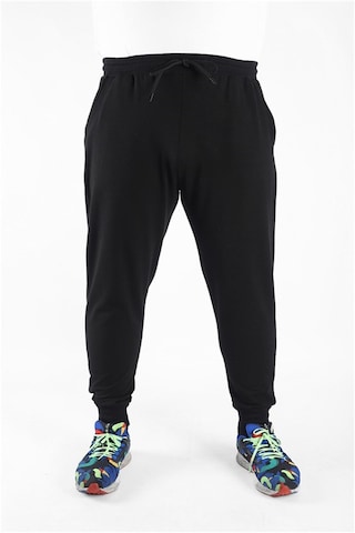 Starbattal Büyük Beden Basic Eşofman Altı Full Lycra 11516 Sıyah Çok Renkli