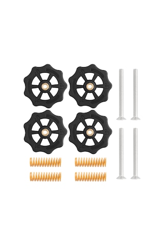 Singree Ender-3 Cr-10 İçin 4 Adet Ayarlanabilir 3d Yazıcı Seviyeleme Somunu Ve Yay Seti