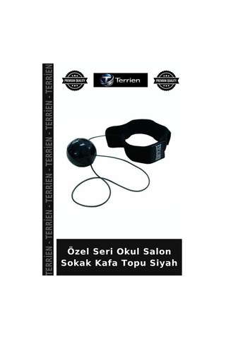 Özel Seri Okul Salon Sokak Kafa Topu Siyah