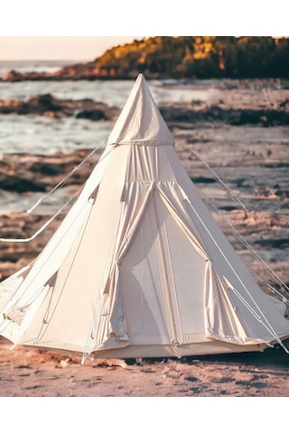 Campout Callısto 4 Mt Kanvas Çadır Beyaz