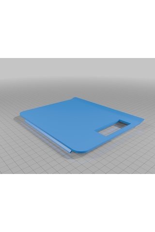 Bmw E34 Sedan Uyumlu Sunroof Motor Kapagı Siyah - 3d