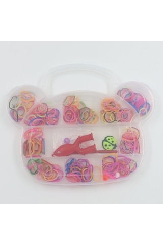 Lastik Bileklik Yapım Seti Kelebek Kutulu 16cm X 19cm