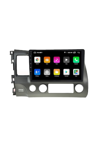 Exvol Honda Civic FD6 Android Multimedia 2/32 GB 10'' HD IPS Ekran