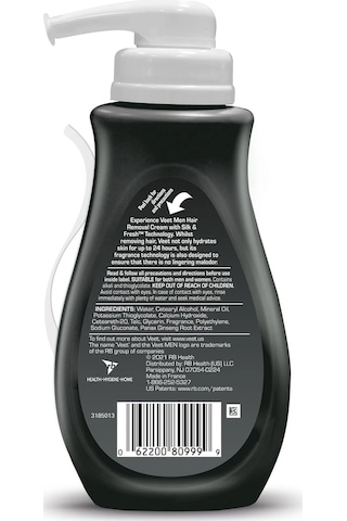 Veet Men Hassas Ciltler İçin Tüy Dökücü Krem 400ml