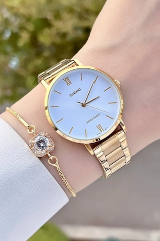 Casio Csgnct86 Kadın Kol Saati Gold