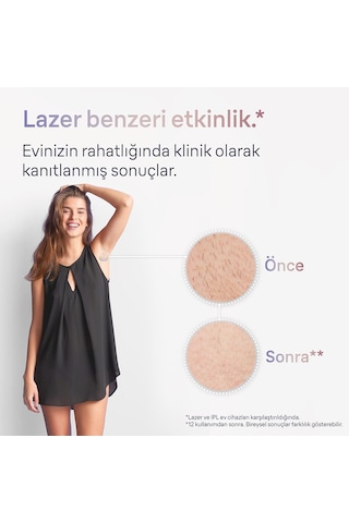 Braun Skin I-expert Pl7147 Akıllı Ipl 2 Başlıklı Lazer Epilasyon + Çanta + Venus Tıraş