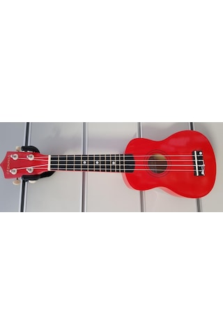 Cremonia Au01l-21rd 21 İnç Soprano Ukulele - Parlak Kırmızı Başlangıç Seviye Ergonomik Gövde Yapısı, Parlak Cila Ve Yeni Başlayanlar İçin İdeal Konfor