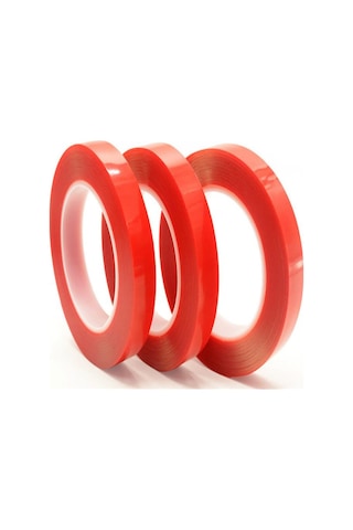POLYESTER ÇİFT TARAFLI BANT İNCE 160 MICRON 12 MM X 50 METER
