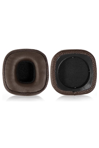 Mrstoys Marshall Major 3 Ve 4 İle Uyumlu Kulaklık Pedi Yastığı Kulaklık Süngeri Minder Kapak Sünger Earpad Kahverengi