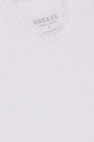 Breeze Kız Çocuk Kalın Askılı Atlet 3-13 Yaş, Beyaz-beyaz Beyaz