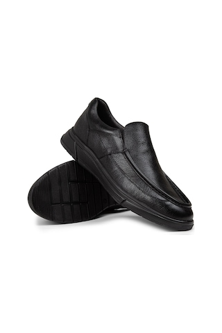 Deery Erkek Hakiki Deri Siyah Loafer Ayakkabı - 01999msyhc01 Siyah