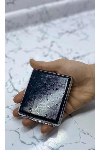 Metal Deri Sigara Tabakası, Sigara Kutusu N11.1336