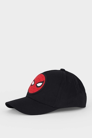 Defacto Marvel Spıderman Pamuklu Cap Şapka Erkek Çocuk X0356a626smbk27 Siyah-bk27